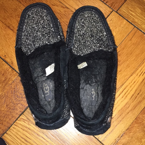 ugg tweed slippers